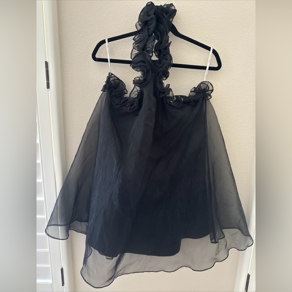 Lovers +Friends Capri Mini Dress in Black Size Large - Picture 3 of 4